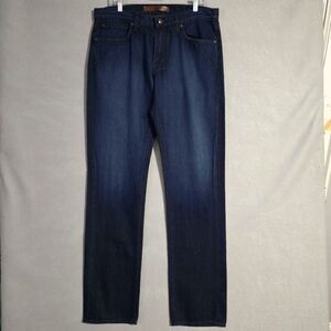 NWT Agave Denim Mens Gringo Classic Straight Jeans Made In USA Size 35x35